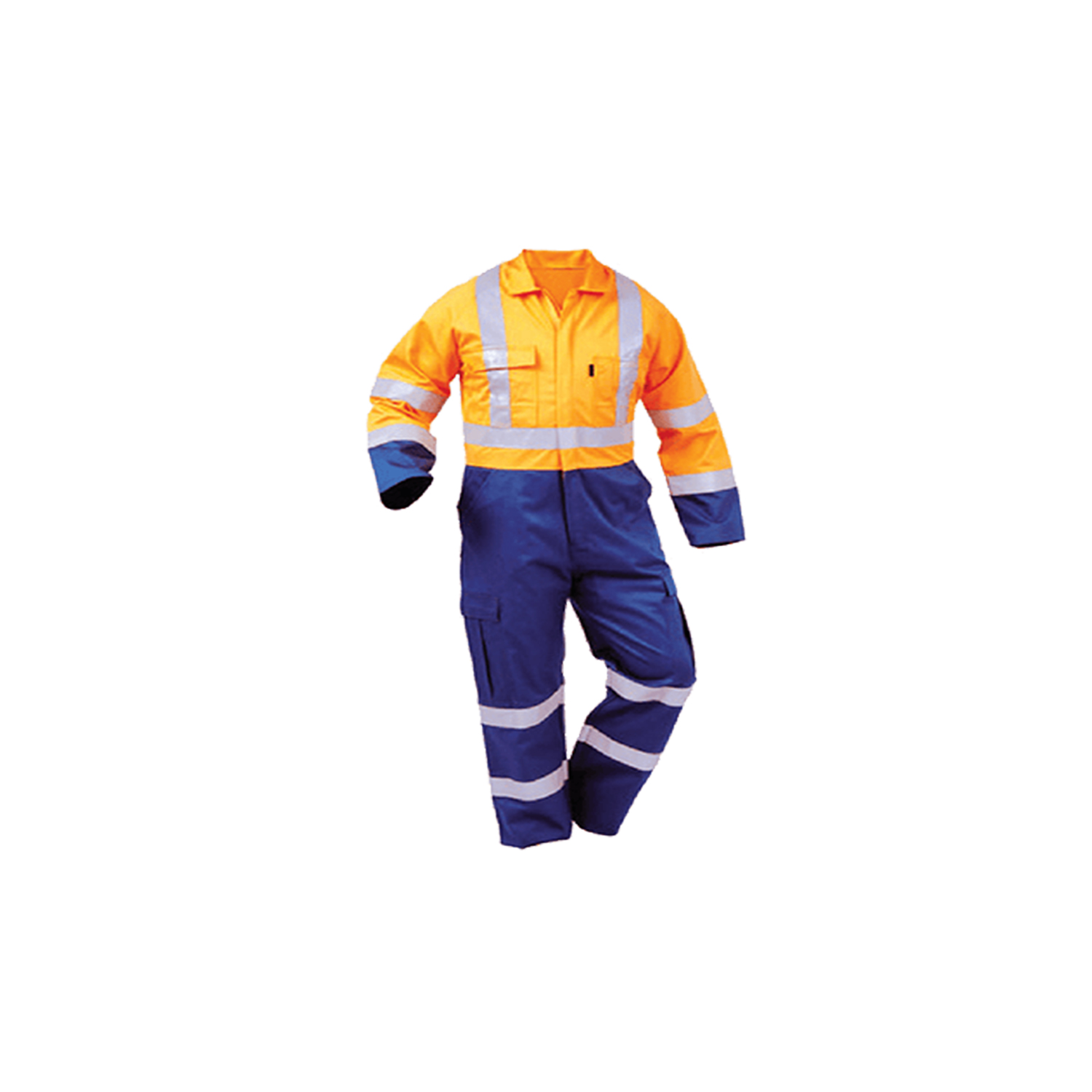 Cotton Drill Garments with Reflective Tapes