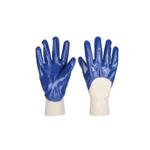 Nitrile Half-Dipped Reep Type Gloves